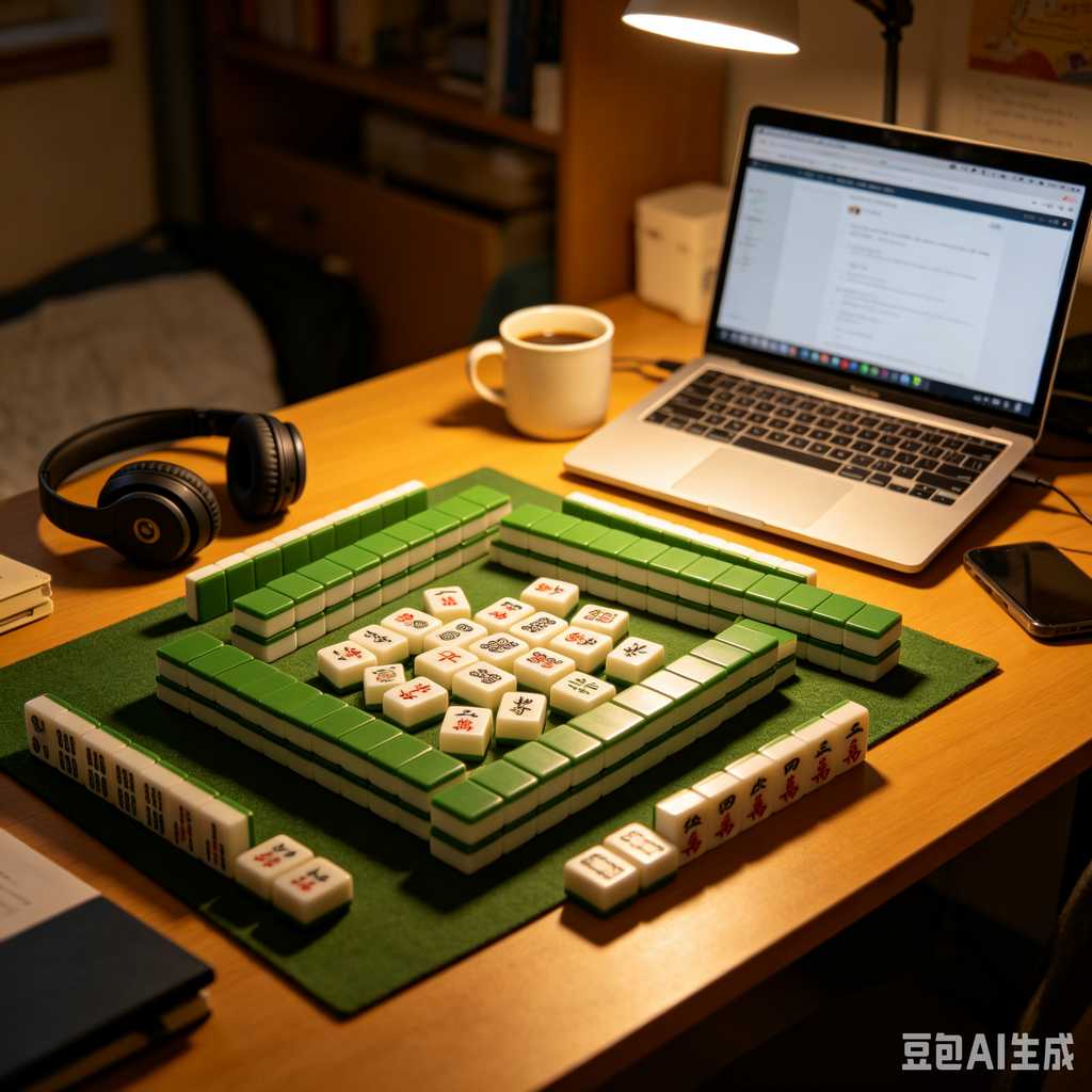 hand carving mahjong tiles