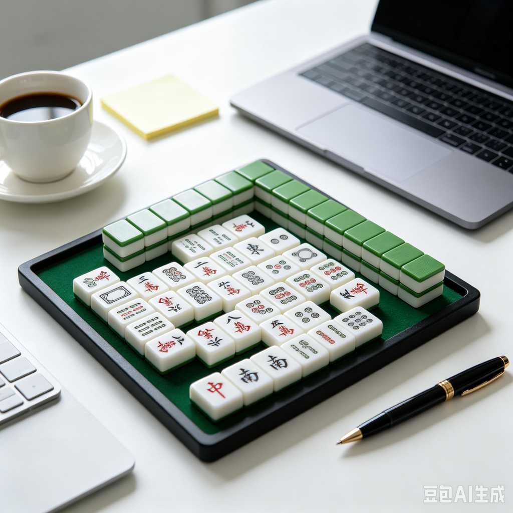 retro gift mahjong tiles