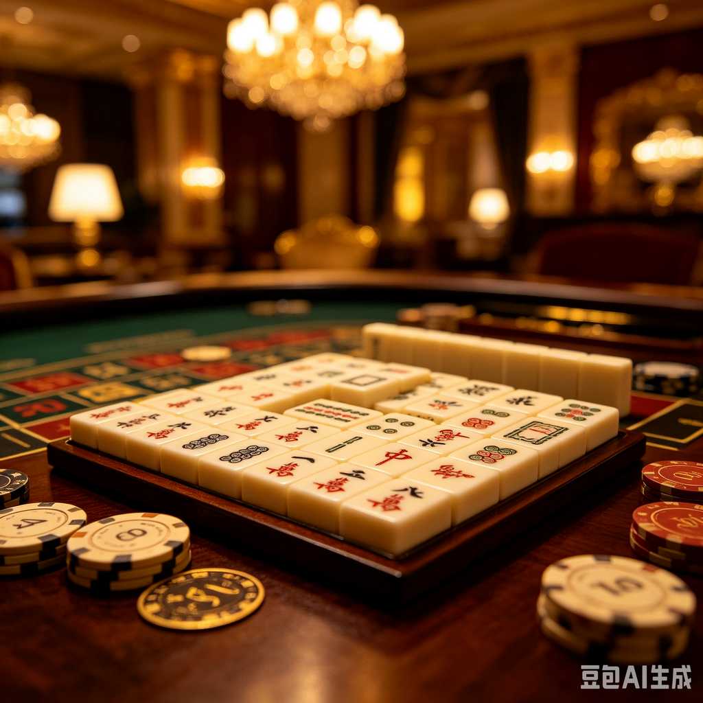 wear resistant print mahjong set
